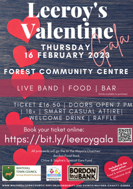 Leeroy Valentine Gala 16 February 2023 Flyer